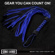 Picture of Black and Blue Suede Flogger