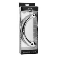 Picture of The Chrome Crescent Dual Ended Dildo
