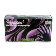 Picture of Black Nitrile Examination Gloves - Large - 100 count