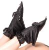 Picture of Strict Leather Bondage Boot with Foam Padding - ML