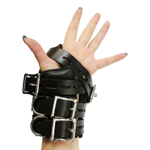 Picture of Strict Leather Four Buckle Suspension Cuffs