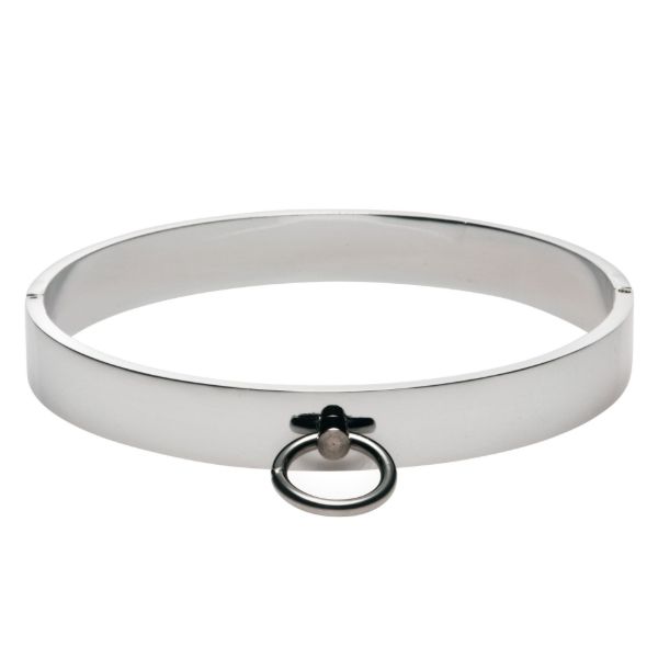 Picture of Chrome Slave Collar - SmallMedium