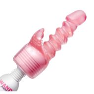 Picture of Wand Essentials MyBody Massager with Attachment - Pink