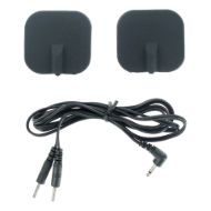 Picture of Zeus Deluxe Silicone Black Electro Pads