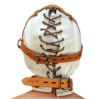 Picture of Total Sensory Deprivation White Leather Hood - MediumLarge