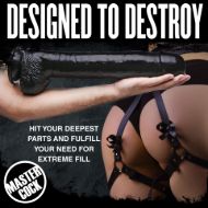 Picture of The Black Destroyer Huge 17 Inch Dildo