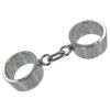 Picture of Chrome Wrist Shackles - MediumLarge