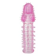 Picture of Textured Penis Extender and Vibe Sleeve