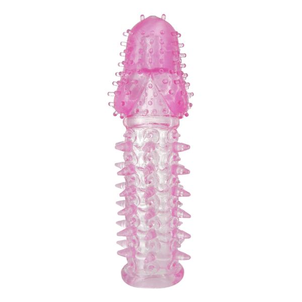 Picture of Textured Penis Extender and Vibe Sleeve