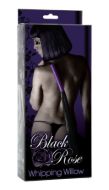 Picture of Black Rose Whipping Willow Flogger