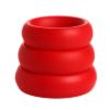 Picture of 3 Piece Silicone Cock Ring Set - Red