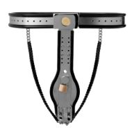 Picture of Locking Steel Female Chastity Belt - Small