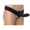 Picture of Deluxe Vibro Erection Assist Hollow Silicone Strap On