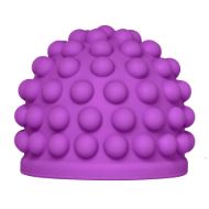 Picture of Wand Essentials Purple Massage Bumps Silicone Attachment