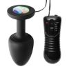Picture of Paragon Gem Accented Vibrating Anal Plug with Internal Stimulation