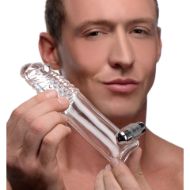 Picture of Clear Sensations Penis Extender Vibro Sleeve with Bullet