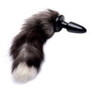Picture of Grey Fox Tail Anal Plug