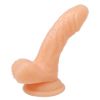Picture of Silicone 4 Inch Realistic Suction Cup Mini Dildo- Flesh