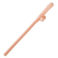 Picture of Penis Sipping Straws 10 Pack - Flesh