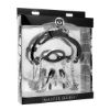 Picture of Mutiny Silicone O-Ring Gag with Nipple Clamps