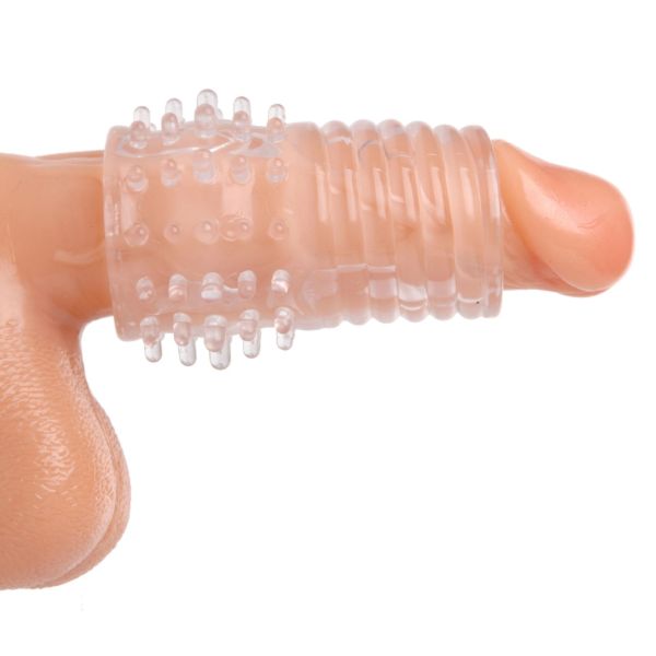 Picture of Pig in a Blanket Textured Penis Enlarger Sleeve