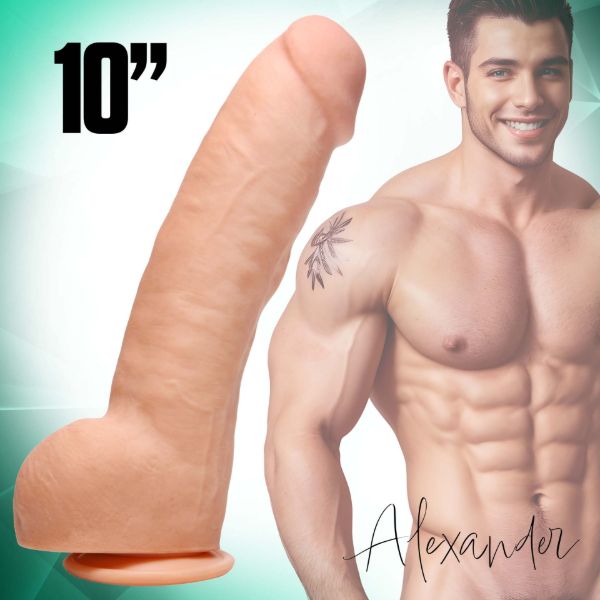 Picture of Raging Cockstars Annihilating Alexander 10 Inch Realistic Dildo
