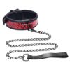 Picture of Crimson Tied Collar with Leash