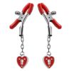 Picture of Captive Heart Padlock Nipple Clamps