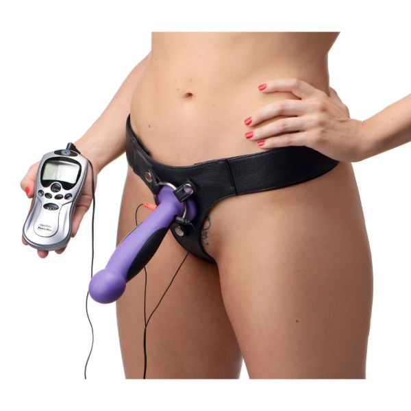 Picture of Deluxe Estim Strap On Harness Kit with Powerbox