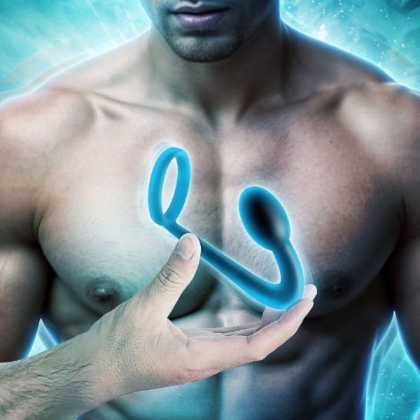 Picture of Explorer Silicone Cock Ring and Prostate Plug