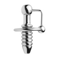 Picture of XL Ribbed Urethral Sound with Hollow Core