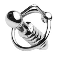 Picture of XL Ribbed Urethral Sound with Hollow Core