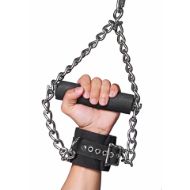 Picture of Fur Lined Nubuck Leather Suspension Cuffs with Grip