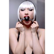 Picture of Platinum Bound Gagged Breathable Ball Gag