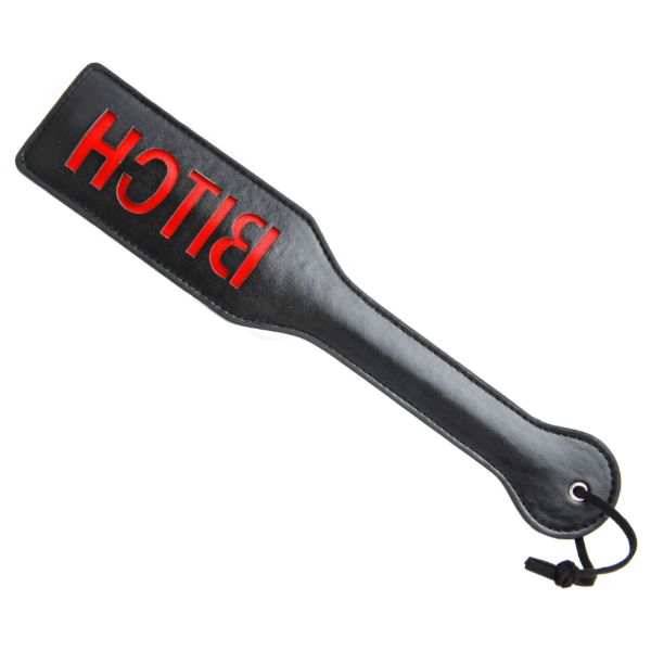 Picture of Imprint Spanking Paddle- Bitch