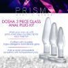 Picture of Dosha 3 Piece Glass Anal Plug Kit