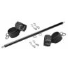 Picture of Black Doggy Style Spreader Bar Kit with Cuffs