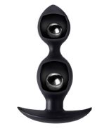 Picture of Orbs Steel Weighted Duotone Silicone Anal Plug