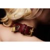 Picture of Strict Leather Luxury Burgundy Locking Collar