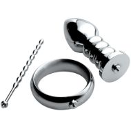 Picture of Zeus Deluxe Series Voltaic For Him Stainless Steel Male E-stim Kit