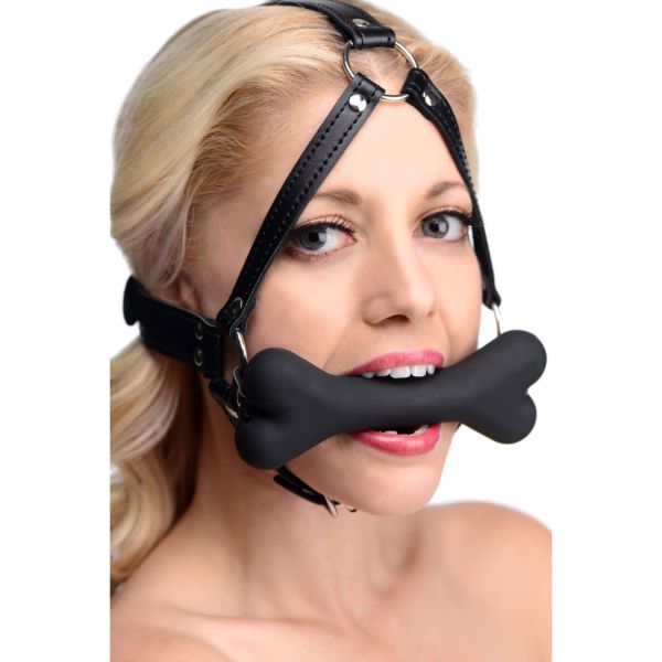 Picture of Hound Bone Gag Head Harness