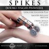 Picture of Spikes Double Finger Pinwheel