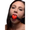 Picture of Heart Beat Silicone Heart Shaped Mouth Gag