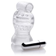 Picture of Clear Vibrating Penis Head Teaser