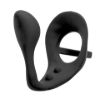 Picture of Excursion Silicone Triple Stim Anal Plug with Cock and Ball Ring