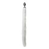 Picture of Extra Long Mink Tail Metal Anal Plug- White