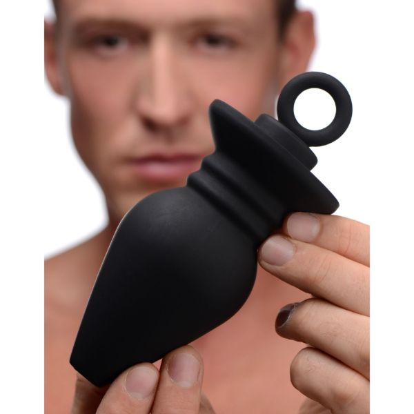 Picture of Plunged Silicone Hollow Plug with Insert