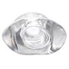 Picture of Tight Hole Clear Ribbed Penis Sheath