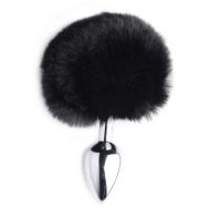 Picture of Onyx Bunny Tail Anal Plug