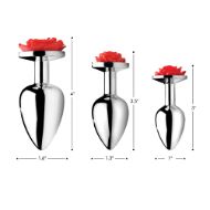 Picture of Red Rose Anal Plug- Large